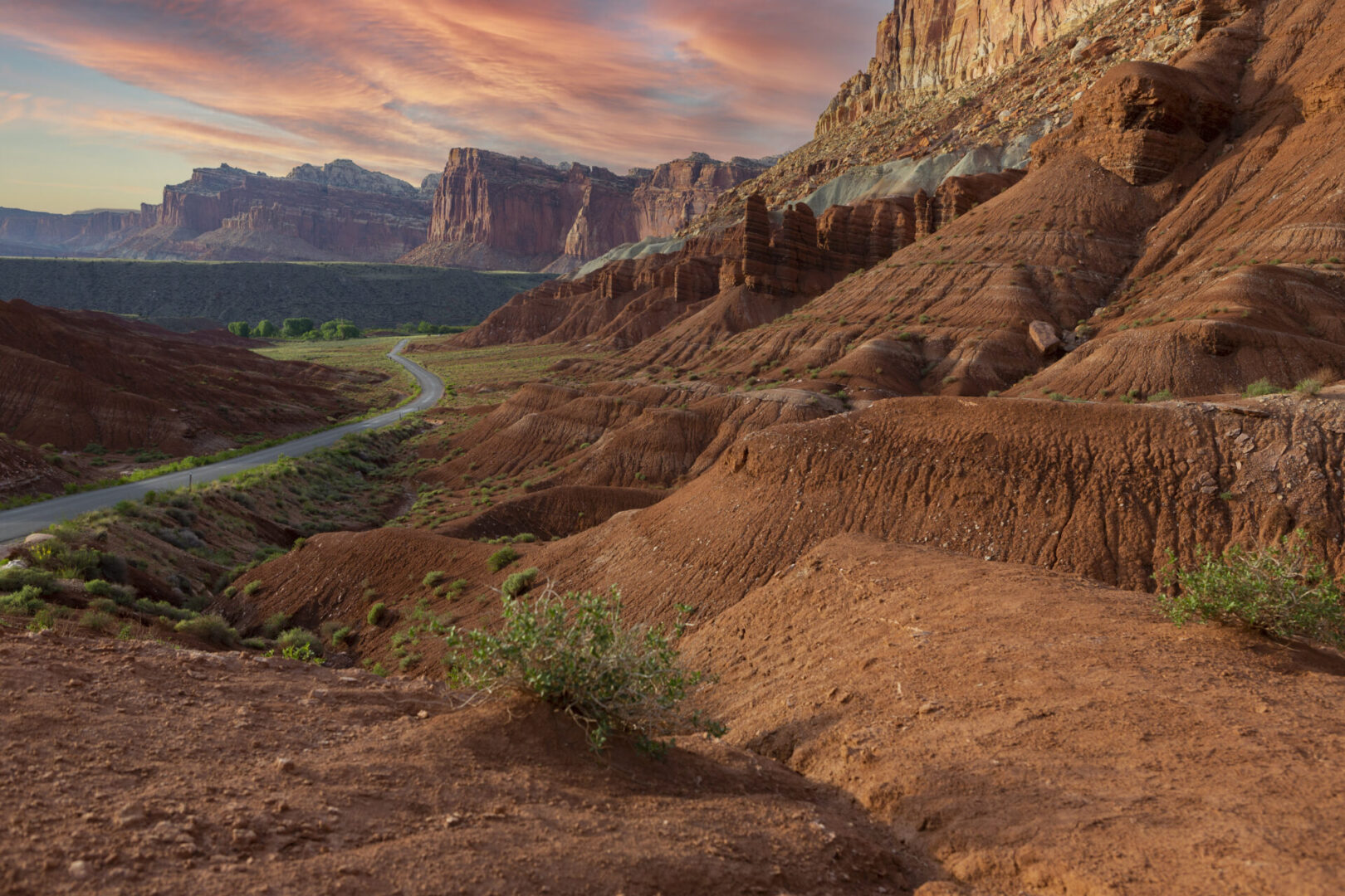 Capital Reef at Sunset 2