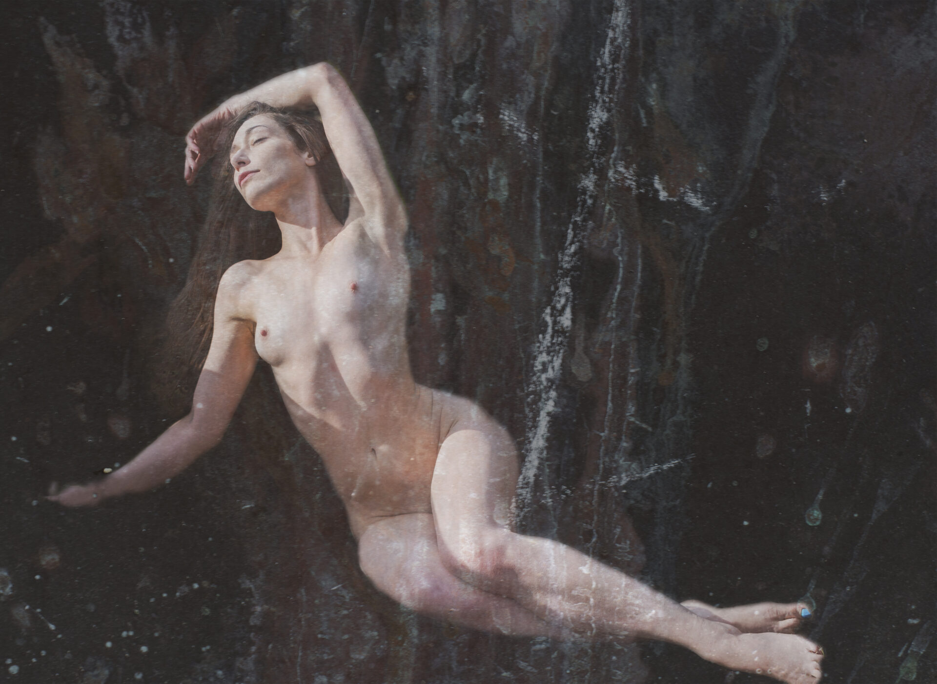 Picture of Acasia in nude with textures and light